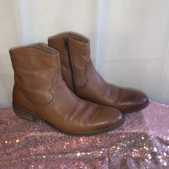 ALD0 Other - ALDO Brown Leather Ankle Boots Mens Size 10 Made In Vietnam - EUC